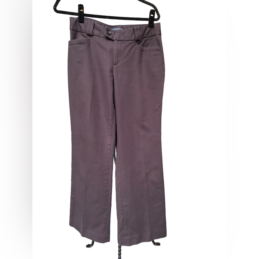 Banana Republic Jackson Fit Women’s Brown Bootlegged Stretch Pants